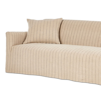 Amber Lewis x Four Hands Lowell Slipcover Sofa - Lavon Flint