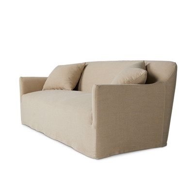 Amber Lewis x Four Hands Lowell Slipcover Sofa - Broadway Dune