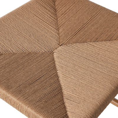 Amber Lewis x Four Hands Dara Counter Stool - Natural Paper Cord