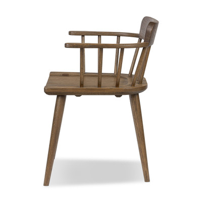 Amber Lewis x Four Hands Thalia Dining Chair - Almond Oak