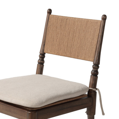 Amber Lewis x Four Hands Fayth Dining Chair With Cushion - Broadway Dune