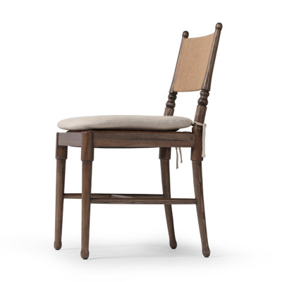 Amber Lewis x Four Hands Fayth Dining Chair With Cushion - Broadway Dune