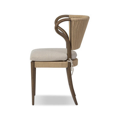 Amber Lewis x Four Hands Amira Armless Dining Chair - Broadway Dune