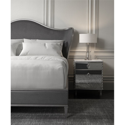 Caracole Bedtime Beauty Queen Bed - Gray