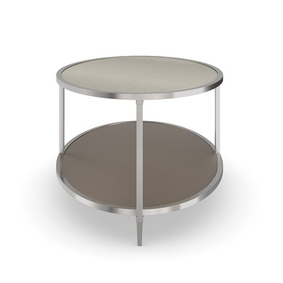 Caracole Shimmer Oval Cocktail Table