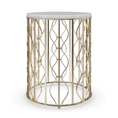 Caracole Style Spotter End Table