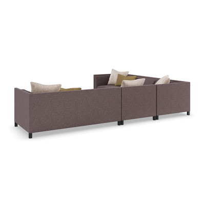 Caracole Tuxedo Armless Chair Sectional Piece