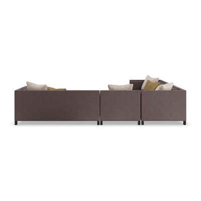 Caracole Tuxedo Armless Chair Sectional Piece