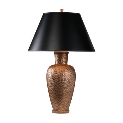 Beaux Arts Urn Table Lamp - Dark Antique Copper