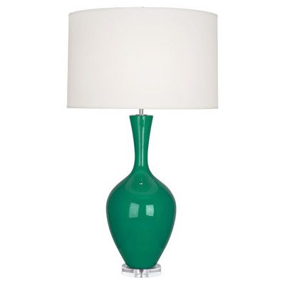 Audrey Table Lamp - Eggplant