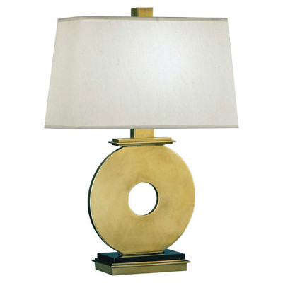 Tic-Tac-Toe Table Lamp - Antique Brass