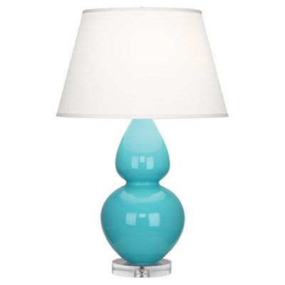 Double Gourd Table Lamp - Egg Blue