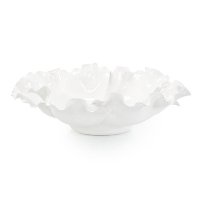 John Richard Flowing Bowl - White