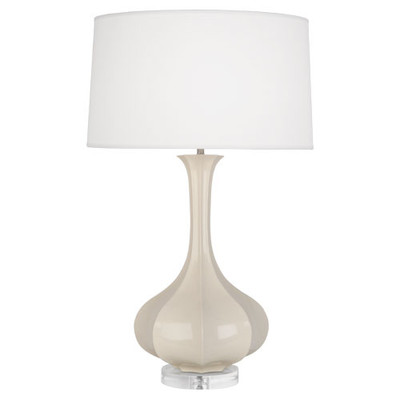 Pike Table Lamp - Lucite - Bone