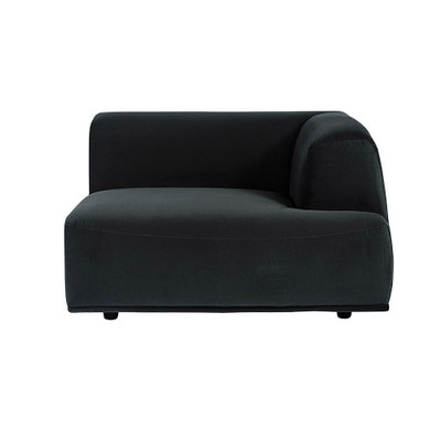 Sunpan Darren Modular - Right Armchair - Smokescreen