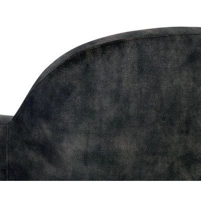 Sunpan Casey Swivel Lounge Chair - Nono Shitake (Closeout)