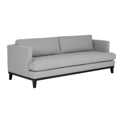 Sunpan Kaius Sofa - Limelight Silver