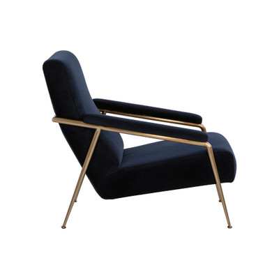 Sunpan Tutti Lounge Chair - Abbington Navy (Closeout)