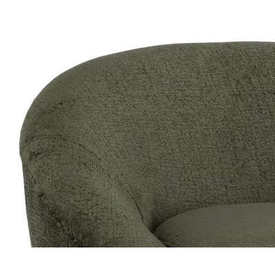 Sunpan Bliss Swivel Lounge Chair - Bergen Olive