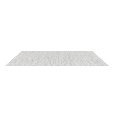 Sunpan Mazey Hand-Loomed Rug - Grey - 6' X 9'