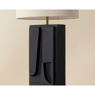 Sunpan Dirsan Table Lamp - Black
