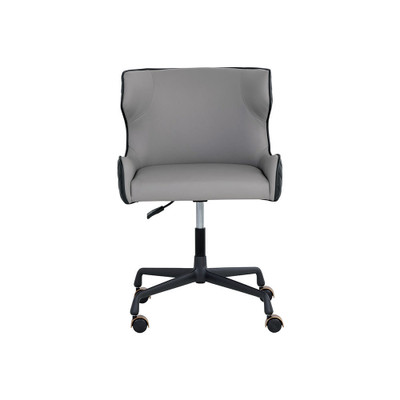 Sunpan Gianni Office Chair - Dillon Stratus / Dillon Black