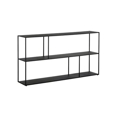 Sunpan Eiffel Low Bookcase - Large - Black