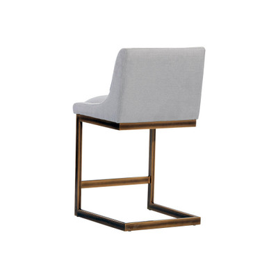 Sunpan Holly Counter Stool - Zenith Soft Grey