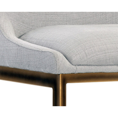 Sunpan Holly Counter Stool - Zenith Soft Grey