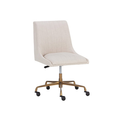 Sunpan Halden Office Chair - Beige Linen