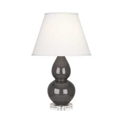 Small Double Gourd Table Lamp - Ash