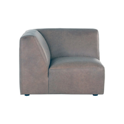 Sunpan Watson Modular - Corner Chair - Marseille Camel Leather