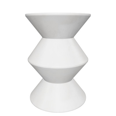 Sunpan Union End Table - White