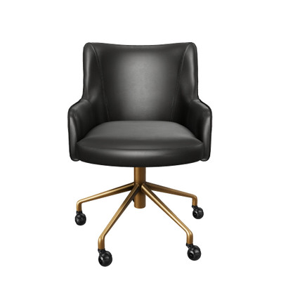Sunpan Franklin Office Chair - Vintage Black