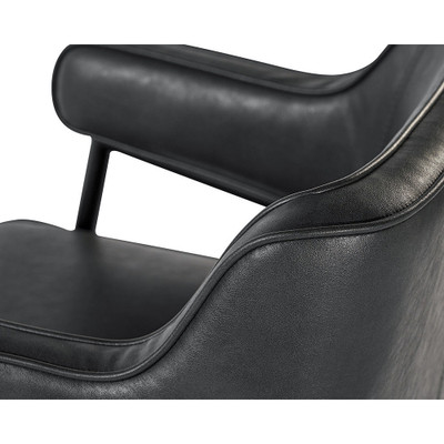 Sunpan Derome Dining Armchair - Bravo Portabella