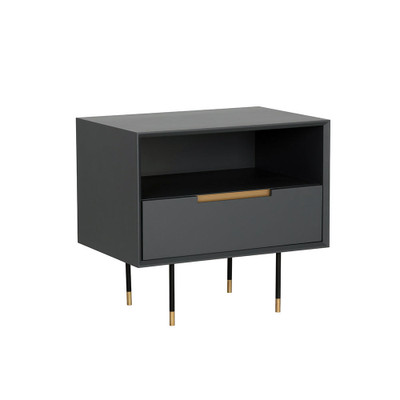 Sunpan Danbury Nightstand - Slate Navy