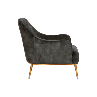 Sunpan Cameron Lounge Chair - Nono Petrol
