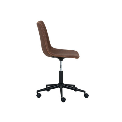 Sunpan Cal Office Chair - Antique Brown