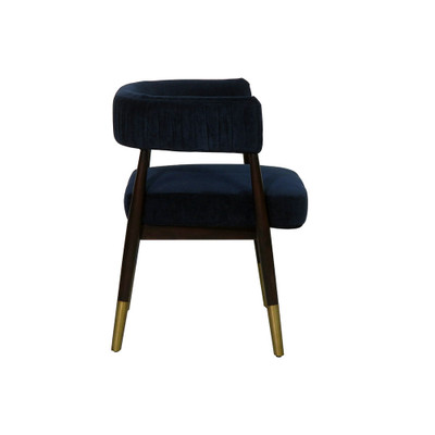 Sunpan Callem Dining Armchair - Danny Navy