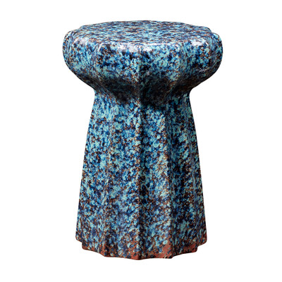 Jamie Young Oyster Ceramic Table - Multi - Blue