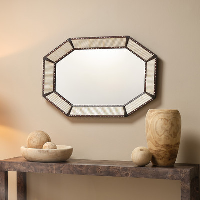 Jamie Young Colony Camel Bone Mirror