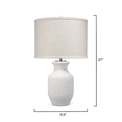 Jamie Young Gilbert Cement Table Lamp