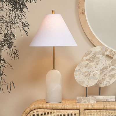 Jamie Young Holt Alabaster Table Lamp