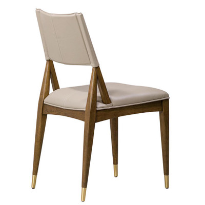 Alder & Tweed Finn Dining Chair - Warm Walnut