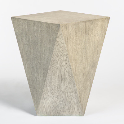 Alder & Tweed Gavin Accent Table - Brushed Smoke