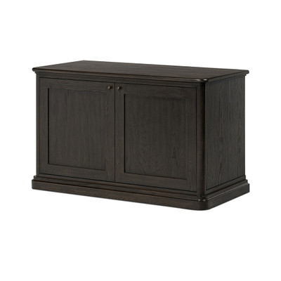 Amber Lewis x Four Hands Dumont Small Cabinet - Smoked Black Veneer