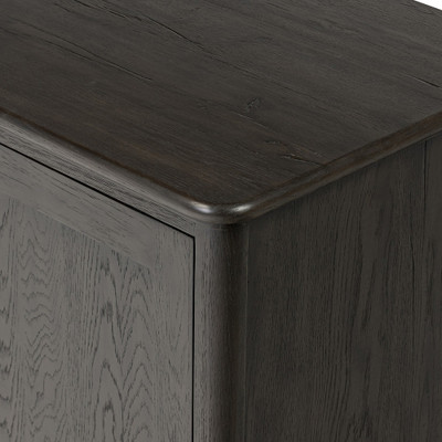 Amber Lewis x Four Hands Dumont Small Cabinet - Smoked Black Veneer