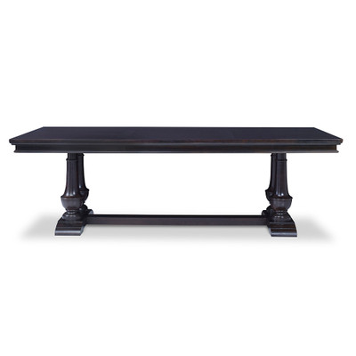 Ambella Home Harvest Dining Table - 96" -Rubbed Raven