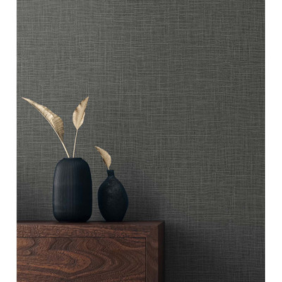 Seabrook Designs Myrna Linen - Charcoal