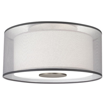 Saturnia Semi Flush Mount - Stainless Steel